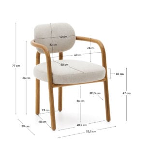 Melqui Dining Chair - Image 2